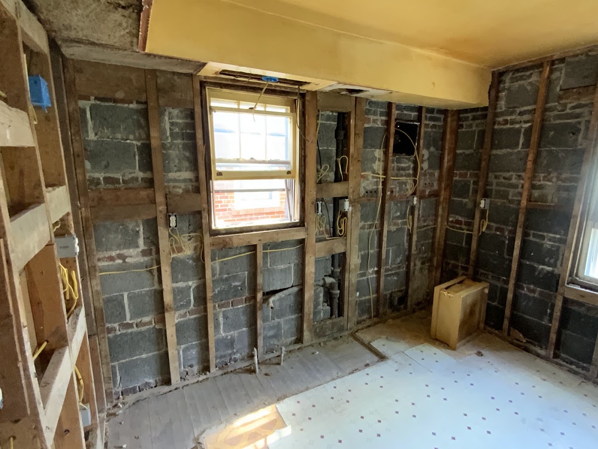 5920 Dressell: kitchen during renovation
